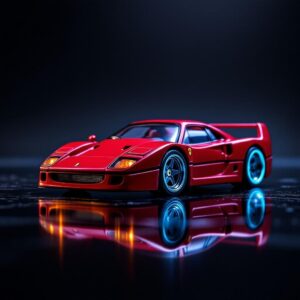 Tomica Ferrari F40 Takara Tomy Car 1:64 Diecast