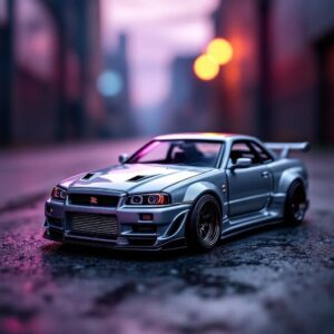 Jada Nissan 1:24 Skyline GT-R R34 1:24 Diecast