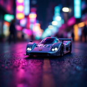 Pop Race Mazda 787B 1991 Le Mans Champion 1:64 Diecast