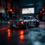 MINI GT Ford # Mustang Dark Horse Race 1:64 Diecast