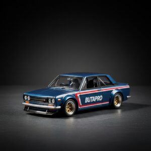 Kaido House Datsun 510 Pro Street Buta V1 1:64 Diecast