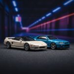 MotorHelix NSX-R GT / Skyline R34 1:64 Diecast