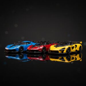 PosterCars Koenigsegg / Pagani / McLaren Supercars 1:64 Diecast
