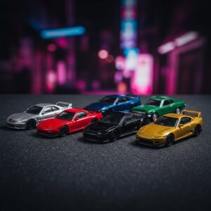 Pop Race 1 64 Clk GT-R D2 GT-R R32 Kpgc10 1:64 Diecast