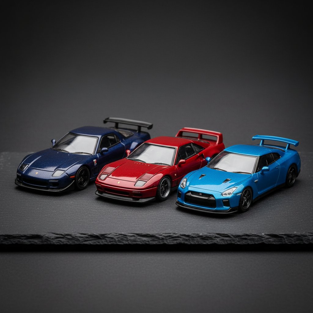 Inno 1 64 Lbwk F40 RX-7 RX-3 308 GTB GT-R 1:64 Diecast