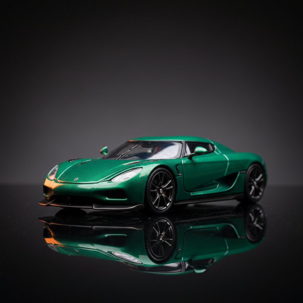 Tw 1 64 Koenigsegg Gemera Green Tarmac Works 1:64 Diecast