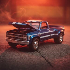 Ready to Ship Khmg 192 1 64 Chevrolet Silverado Dually 1:64 Diecast