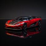 Tw 1 64 Koenigsegg Agera Rs Black Carbon Fiber Red 1:64 Diecast