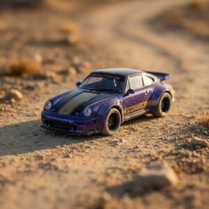 Sw 1 64 RWB 993 Rotana Race Track Diorama Street 1:64 Diecast