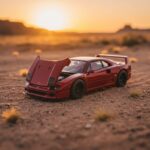 Sh 1 64 F40 Lm Opened Hood Diorama Multiple Styles 1:64 Diecast