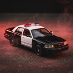 596Model Ford Crown Victoria Police 1:64 Diecast
