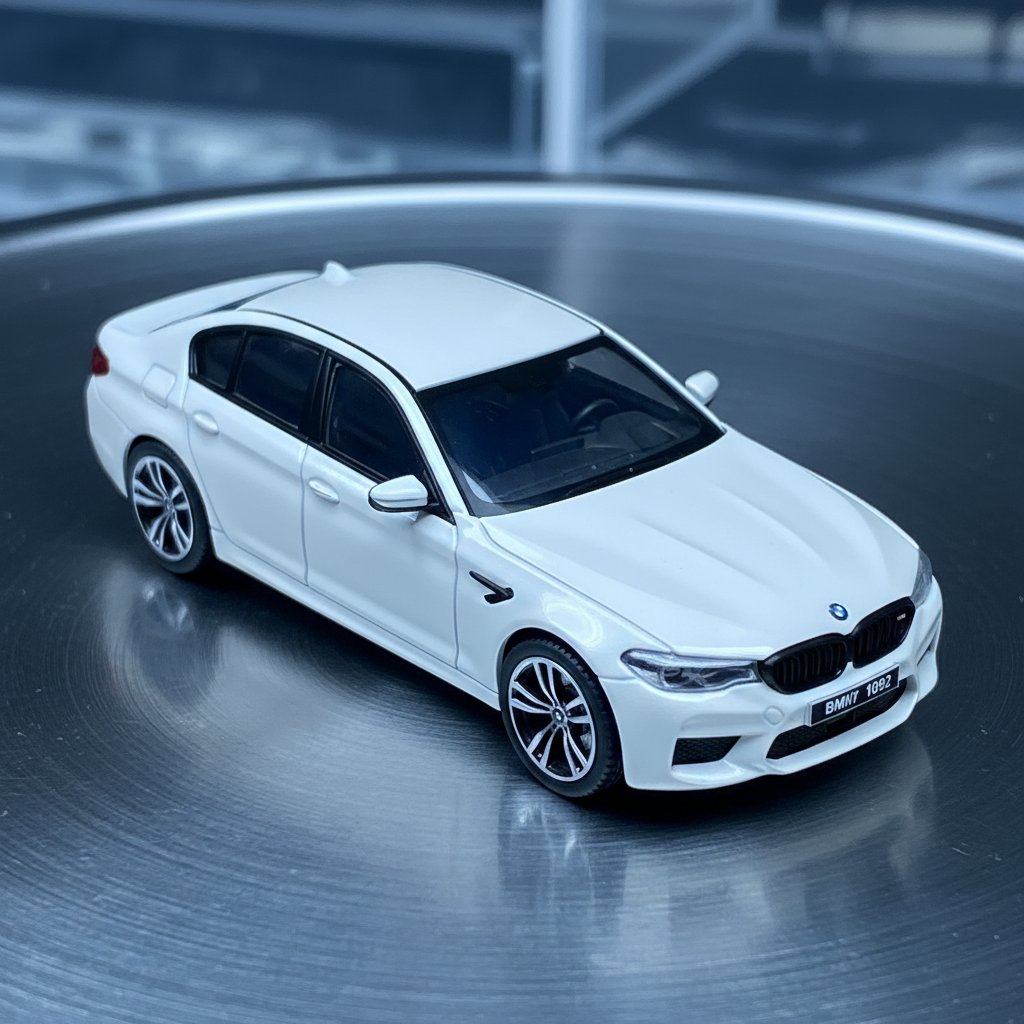 Presale MINI GT 1092 1 64 BMW M5 Alpine White 1:64 Diecast