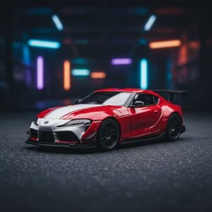 MINI GT 1 64 Toyota Lb Works Toyota GR Supra Red 1:64 Diecast