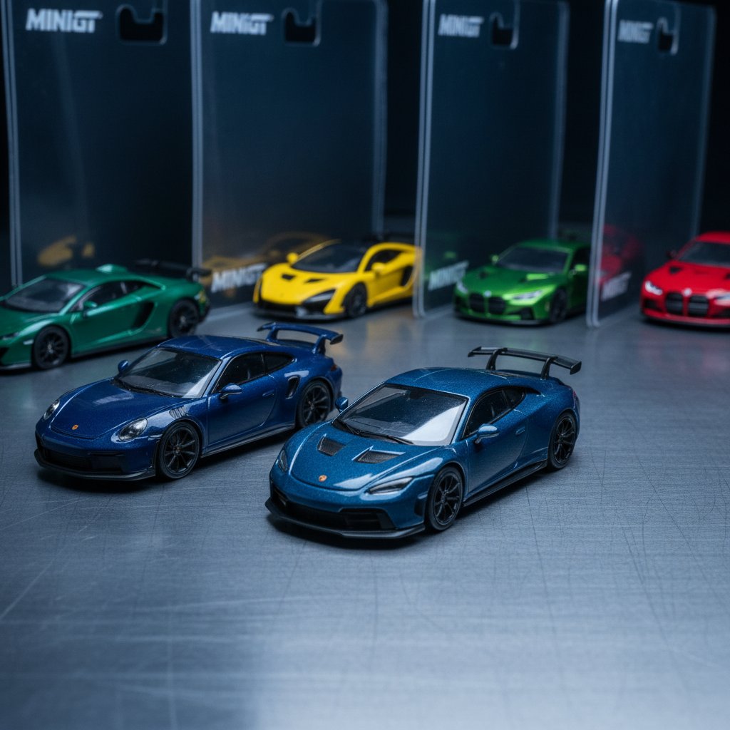 MINI GT 1 64 Hang Card Porsche Mclaren Lamborghini BMW 1:64 Diecast