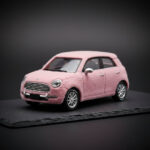 XCARTOYS Icar V23 Pink Flocking Style 1 64 Metal Plastic 1:64 Diecast