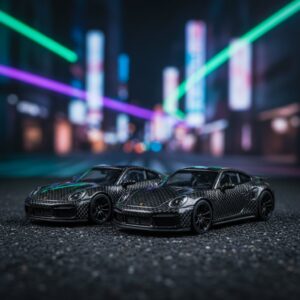 XCARTOYS Pop Race 992 Stinger GT-R Carbon Edition 7 1 CM 1:64 Diecast