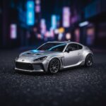 Pop Race 1 64 Toyota Pandem GR 86 Silver S41 1:64 Diecast