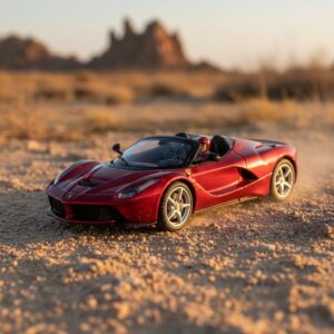 Street Buster 1 64 Laferrar F150 Aperta Metallic Red with 1:64 Diecast