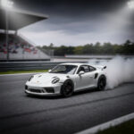 Minichamps 1 64 GT3 RS 2023 White W Weissach Package 1:64 Diecast