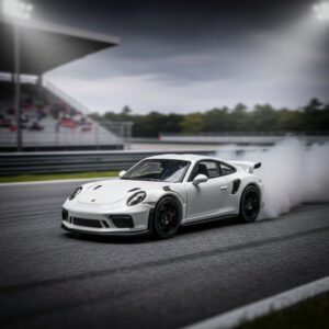 Minichamps 1 64 GT3 RS 2023 White W Weissach Package 1:64 Diecast