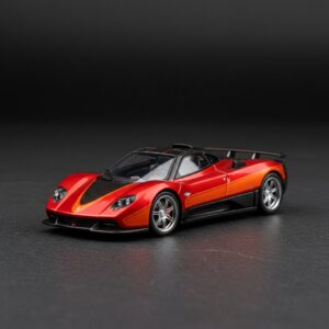 Presale Classic Garage 1 64 Zonda Cinque Metal Red Orange 1:64 Diecast