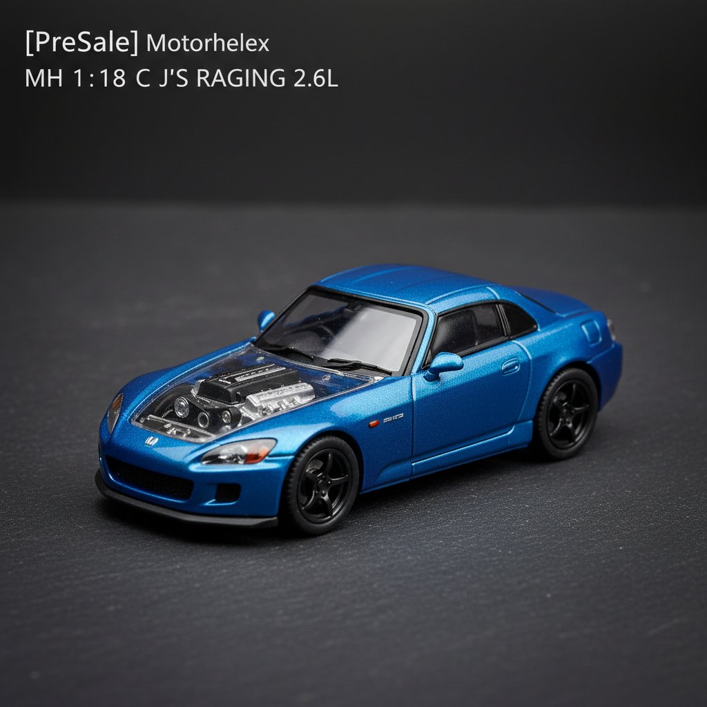 Presale Motorhelix Mh 1 18 F22c J S Raging 2 1:18 Diecast