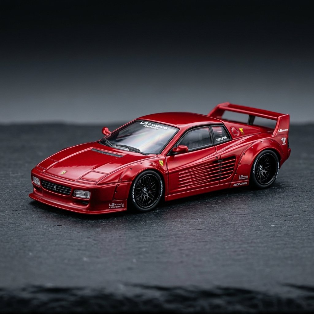 Star 1 64 Lbwk Lb Works 512tr Testarossa Limited999 1:64 Diecast