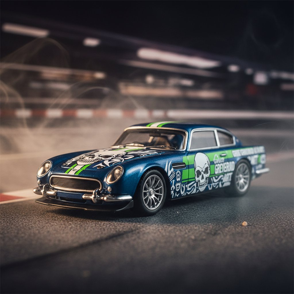 DCM Aston Martin DB5 60 Years Celebration 1:64 Diecast