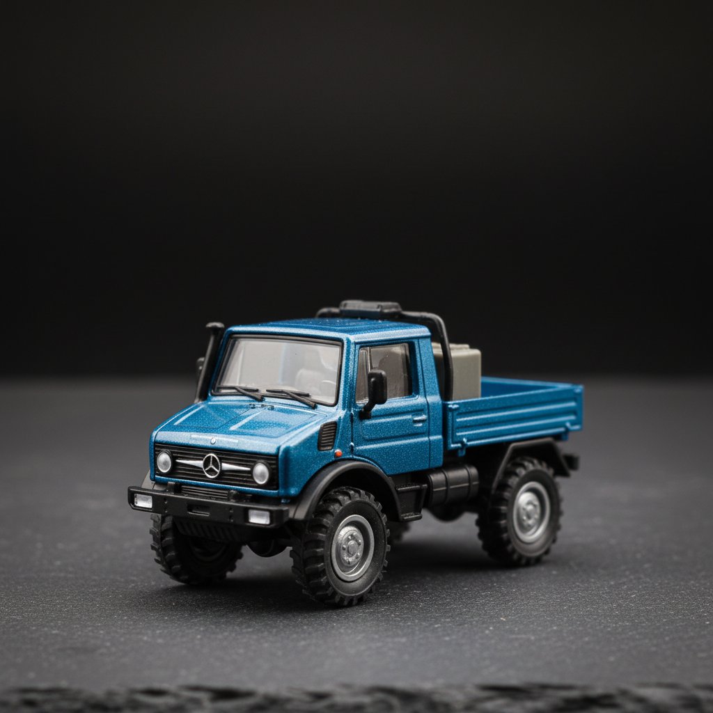XCARTOYS Crawler Unimog U4000 1 64 Metal Plastic Parts X8 1:64 Diecast
