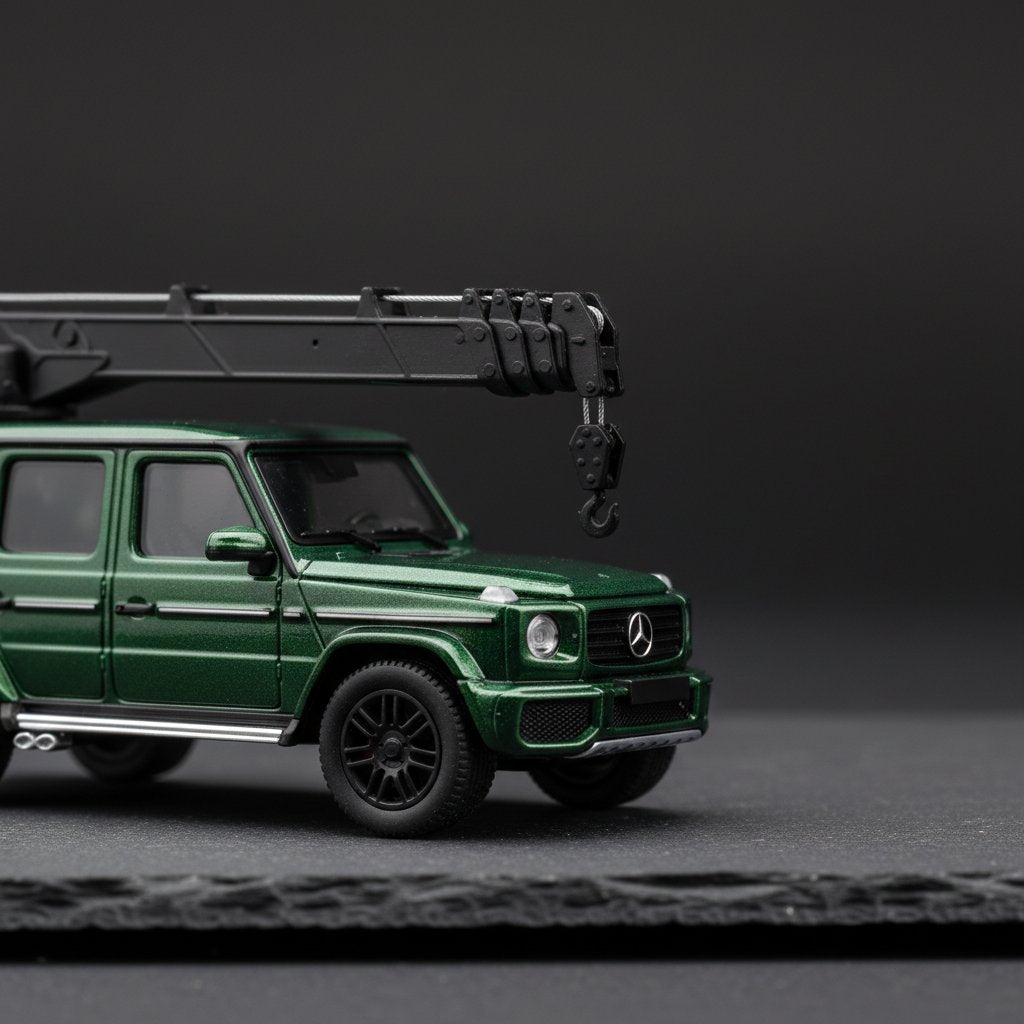 XCARTOYS G63 Crane 1 64 Metal Plastic Parts X2 07 1:64 Diecast