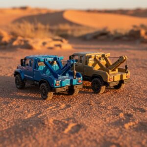 XCARTOYS Kairui Wrecker Truck 1 64 Metal Plastic Parts Y24 1:64 Diecast