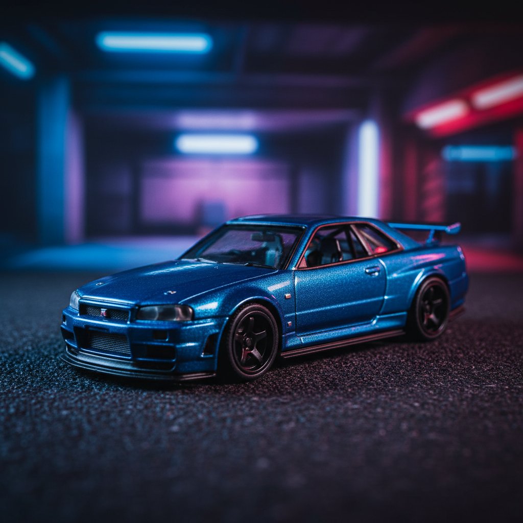 Pop Race XCARTOYS Skyline GT-R V8 Drift 1 64 Metal 1:64 Diecast
