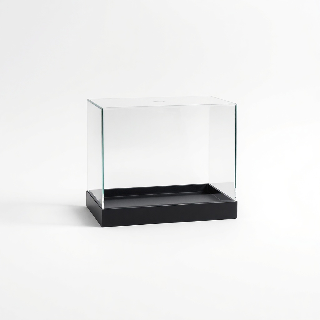 1:43 diecast display box with clear dust cover